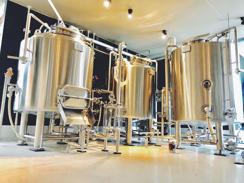 300L 2 Vessel brewing system in Japan--Hakuba Beer Garage